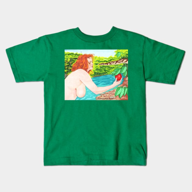 Eve of Knowing Kids T-Shirt by Art by Bryan Crowson